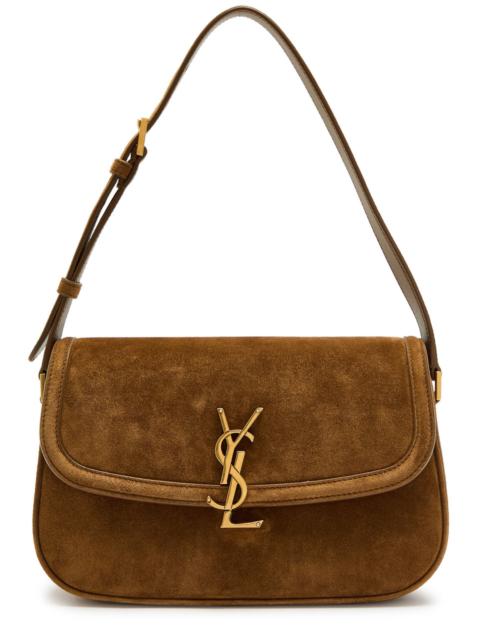 SAINT LAURENT Saint Laurent Solferino Suede Shoulder bag