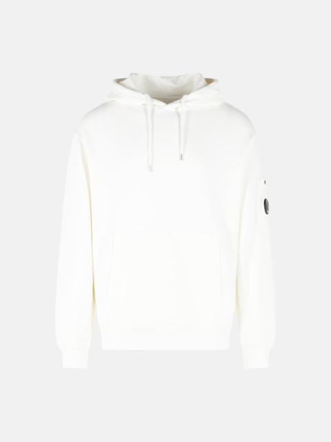 C.P. Company WHITE COTTON SWEATSHIRT