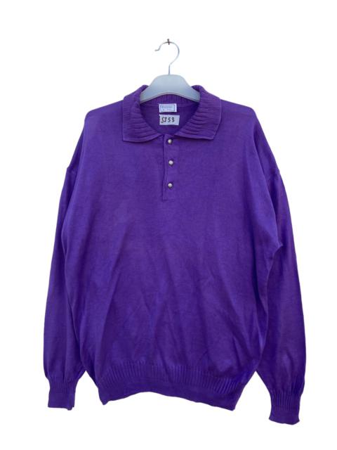 Other Designers Vintage - Vintage Versus Gianni Versace Sun Faded Polo Shirt