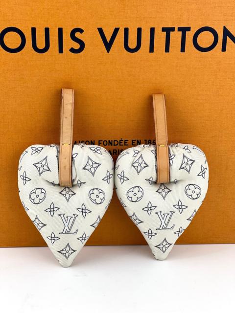 LOUIS VUITTON Shoe Inserts LV Travel Wardrobe Accessory Shoe Horns Ornament Preowned