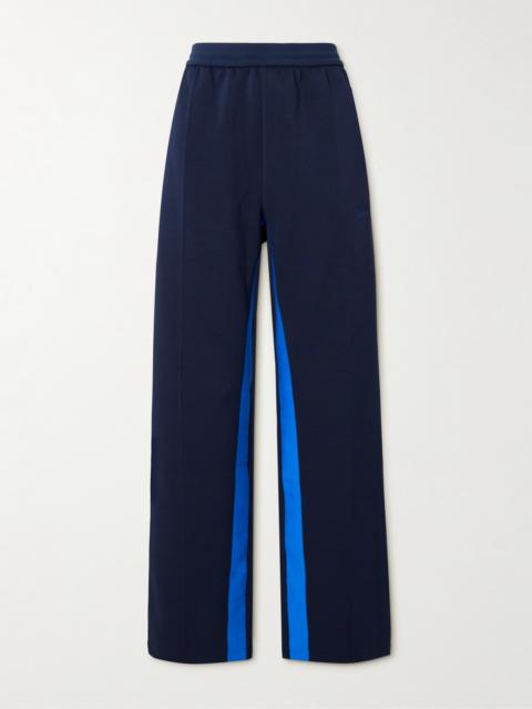 adidas Originals + Wales Bonner Two-tone Jersey-trimmed Recycled Piqué Track Pants