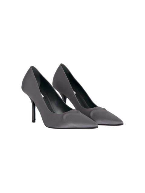 Alaïa Le Cœur Satin Pumps taupe