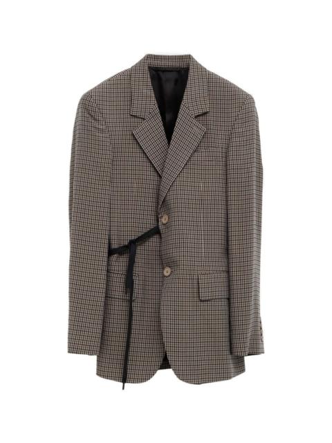 BALENCIAGA Wrapped tailored jacket