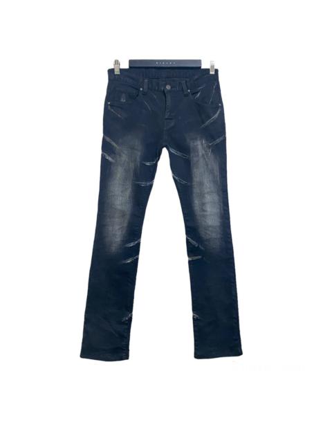 Other Designers Tornado Mart Waxed Denim Jeans