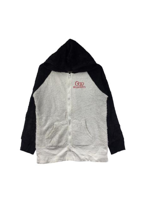 Other Designers Vintage - Vtg HELLO KITTY CARTOON Anime Japan Hoodie Fleece Jacket