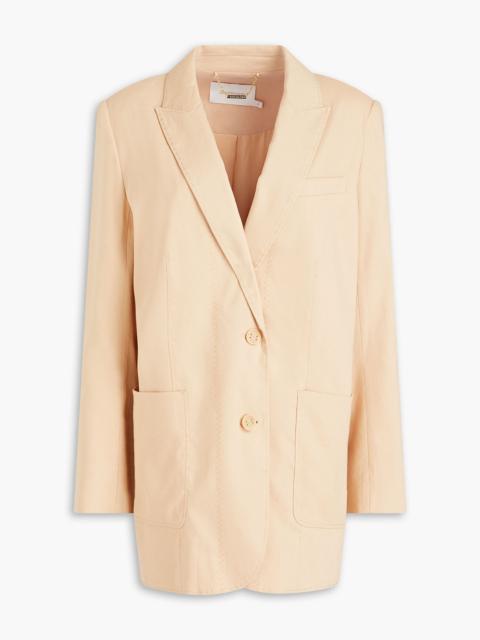 Zimmermann Linen-blend blazer