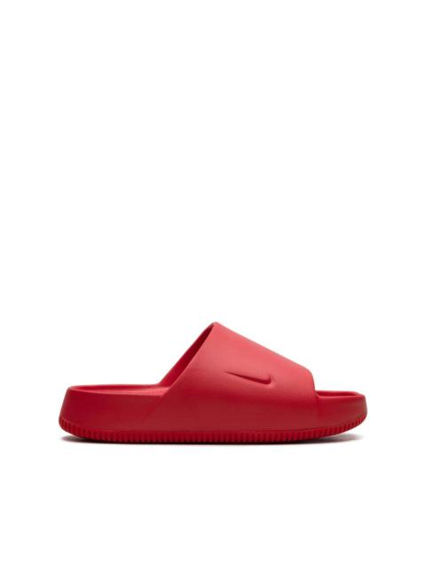 Calm "University Red" slides