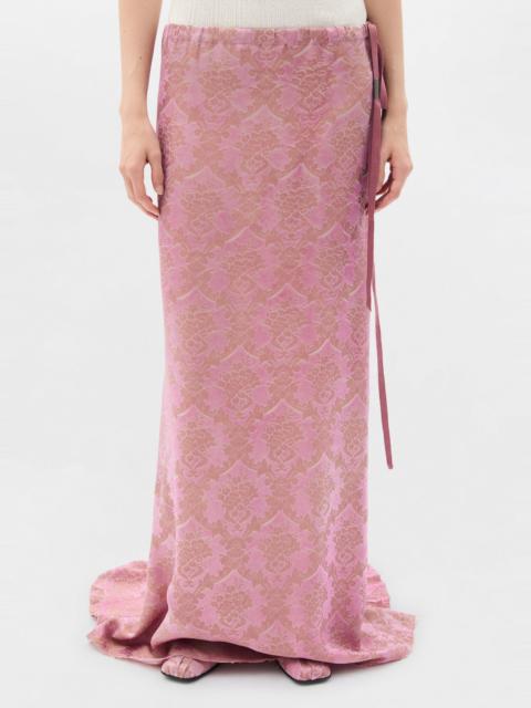 Ann Demeulemeester Sheila Long Bias Skirt