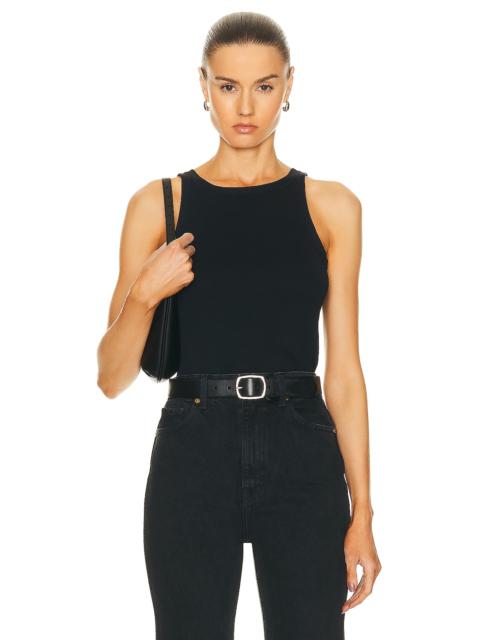 NILI LOTAN Jennifer Rib Tank Top