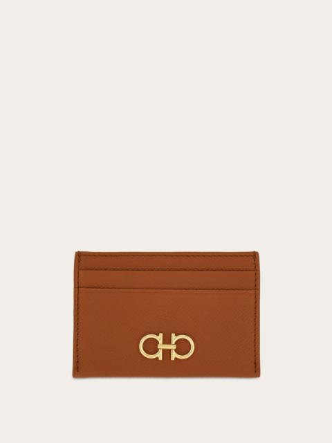 FERRAGAMO Gancini credit card holder