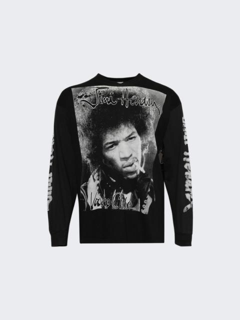 EARTHLING VIP Jimi Vintage Long Sleeve Tee Black