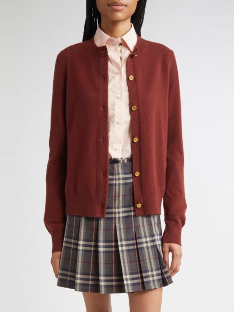Burberry burberry Cashmere Blend Cardigan in Box at Nordstrom