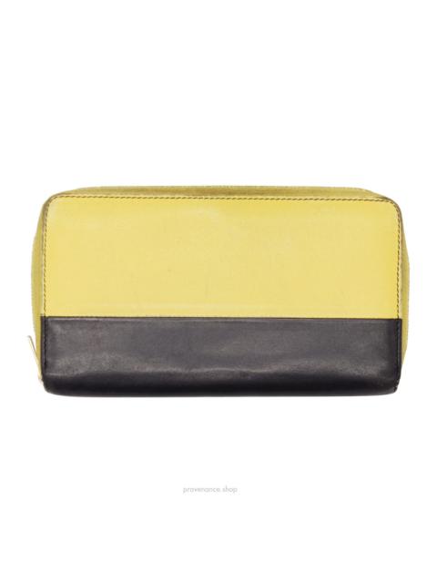 CELINE Celine Multifunction Zip Wallet - Yellow/Black