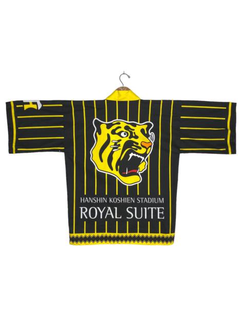 Other Designers Japanese Brand - Rare‼️ HANSHIN TIGERS ROYAL SUITE HAPPI PARKA STRIPE YELLOW