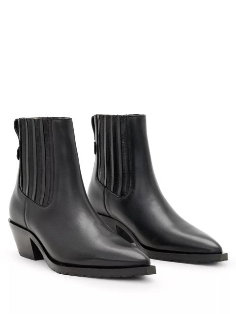 ALLSAINTS Women's Marcie Chelsea Leather Ankle Boots