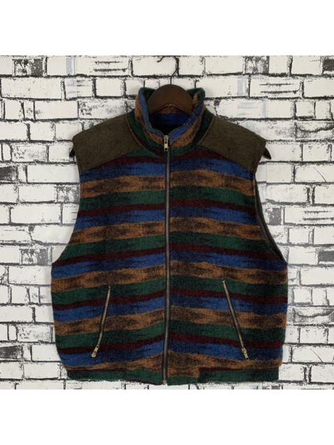 Other Designers Sun Surf - Sunset-Shirt Banff Canada Wool Vest Stripes