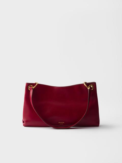 Prada Large Prada Etude leather shoulder bag