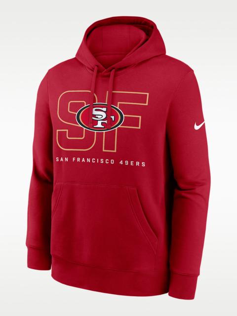 Nike San Francisco 49ers Busted Play Club Men's Nike NFL Pullover Hoodie