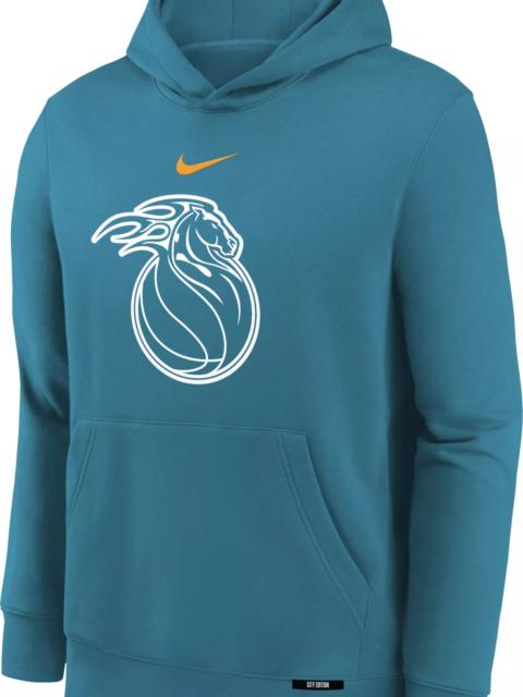 Nike Nike Youth 2025-26 City Edition Detroit Pistons Club Logo Hoodie