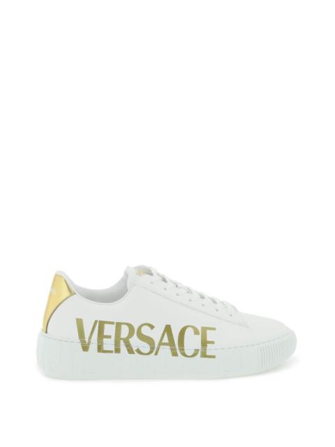 Versace 'Greca' Sneakers With Logo
