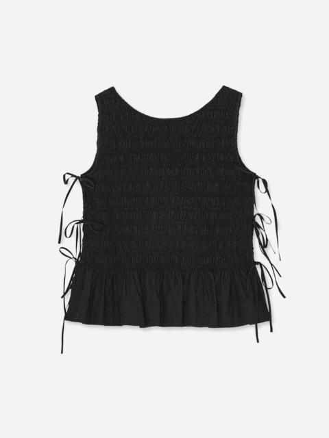 GANNI SMOCK TOP