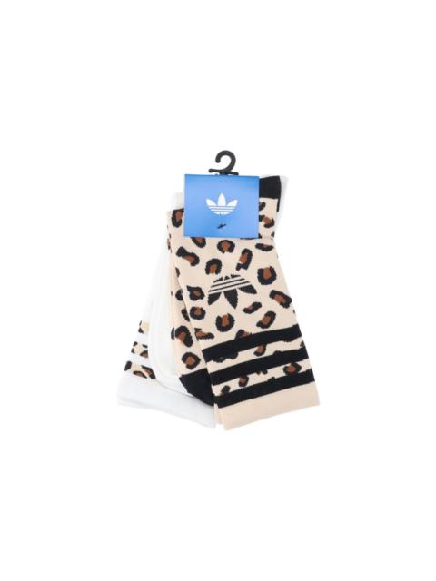 adidas SET OF 2 SOCKS "LEOPARD"