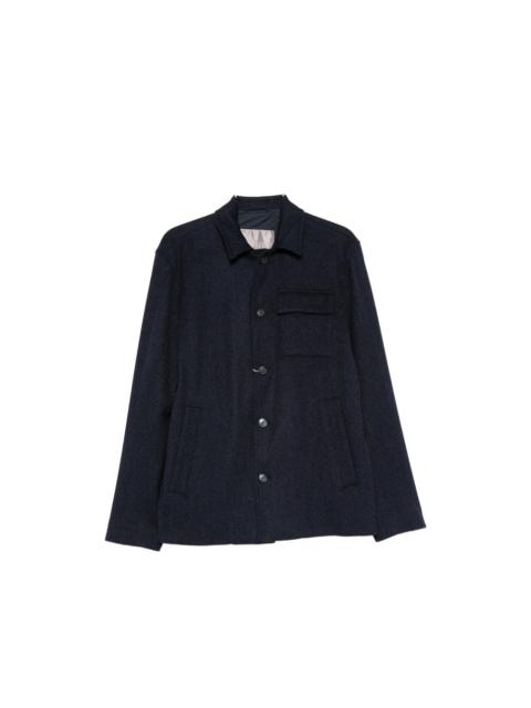 Herno Herno Blue Jackets - Shirt Jackets Men