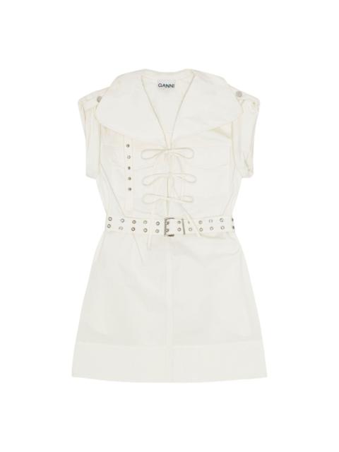 belted dress