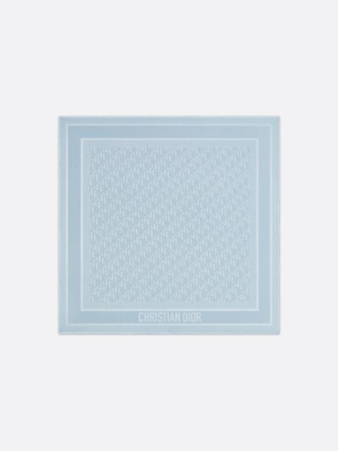 Dior Dior Oblique Natte 70 Square Scarf