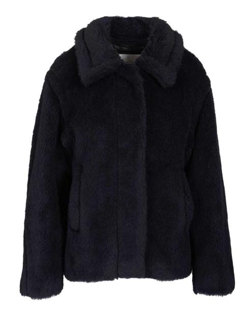 Max Mara Max Mara Women Fuggito Short Teddy Single Breast Coat