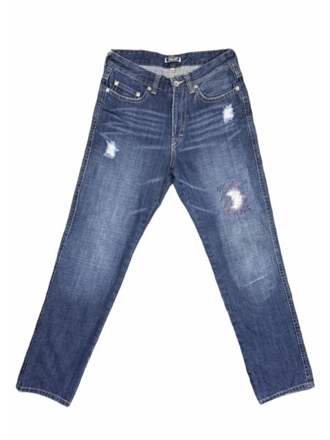BEAMS PLUS Beams Distressed Denim