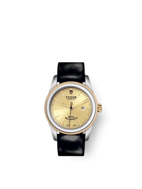 TUDOR Tudor Glamour Date Automatic Champagne Dial Ladies Watch 53003-0047