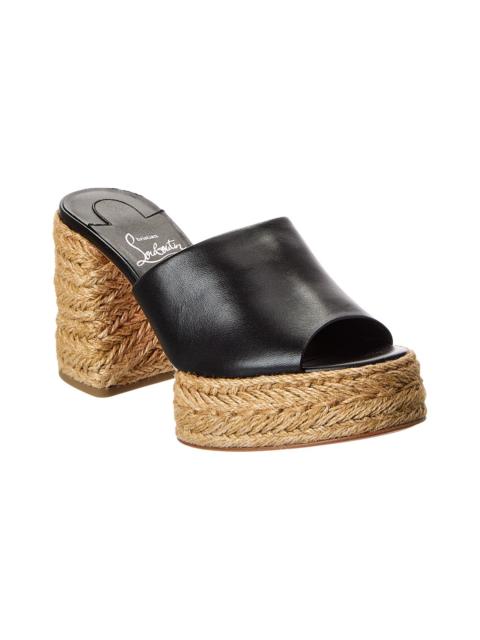 Christian Louboutin Christian Louboutin Calakala 85 Leather Mule