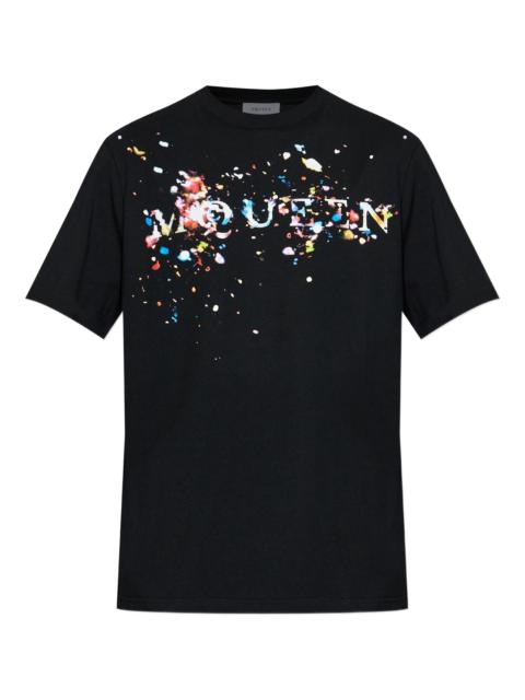 Alexander McQueen Alexander Mcqueen Confetti-detail T-shirt