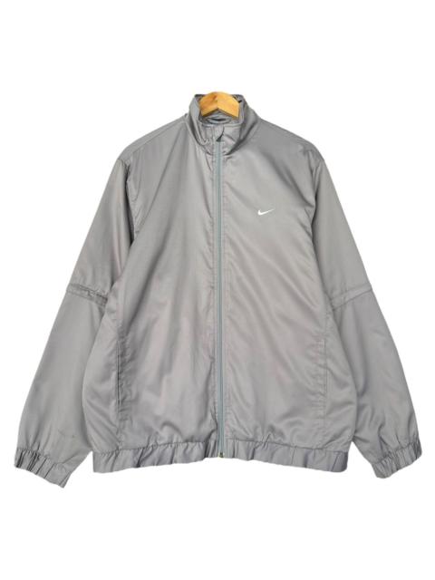Vintage 2000s Nike Zipper Grey Light Jacket