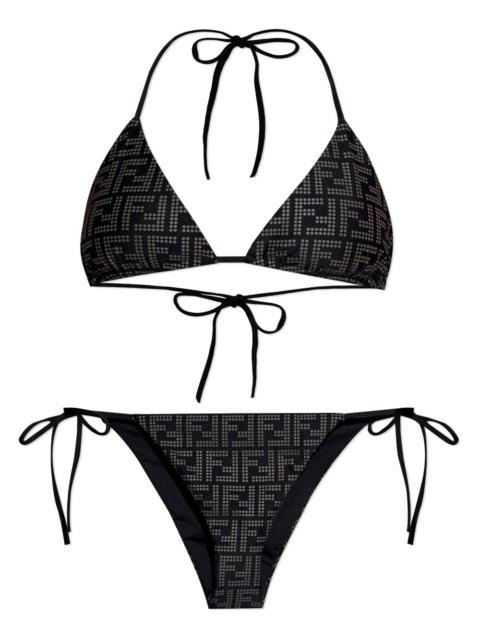 Fendi Ff Triangle Bikini Set
