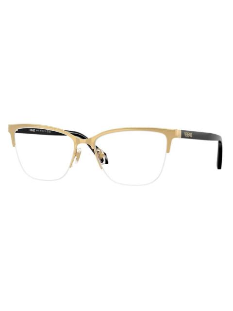 VERSACE Versace Demo Cat Eye Ladies Eyeglasses VE1304 1002 54