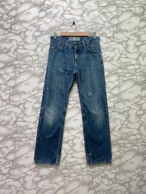 Other Designers Vintage Levis 514 Straight Low Rise Distressed Denim -L19