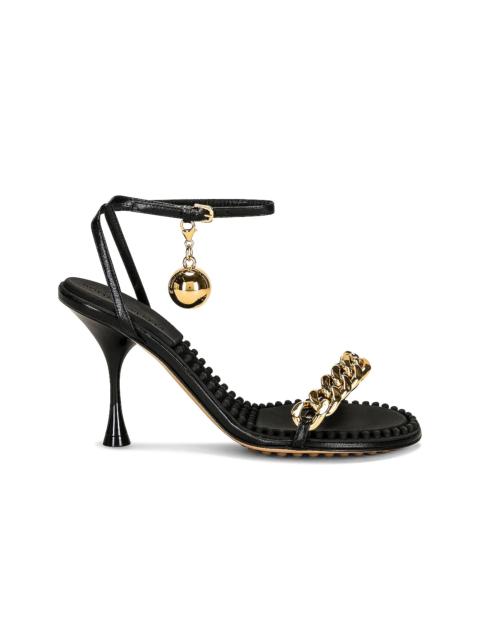 Bottega Veneta Dot Ankle Strap Sandals