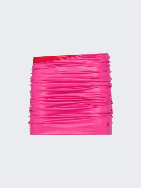 THE ATTICO Mini Skirt Fuchsia
