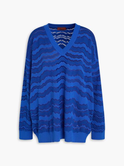 Missoni Crochet-knit sweater