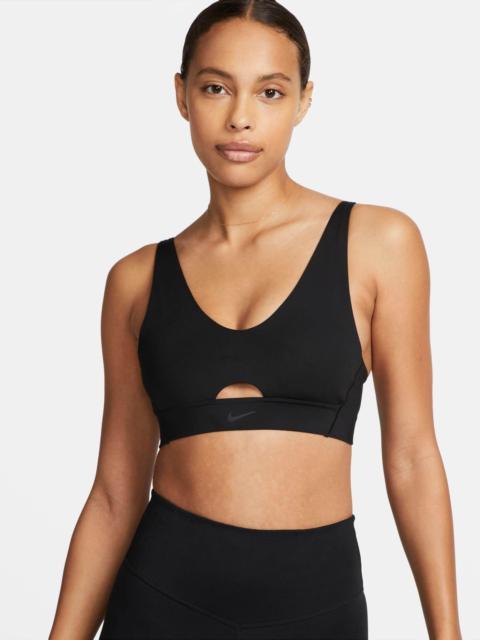 Nike WOMEN'S NIKE DRI-FIT INDY PLUNGE CUTOUT BRA