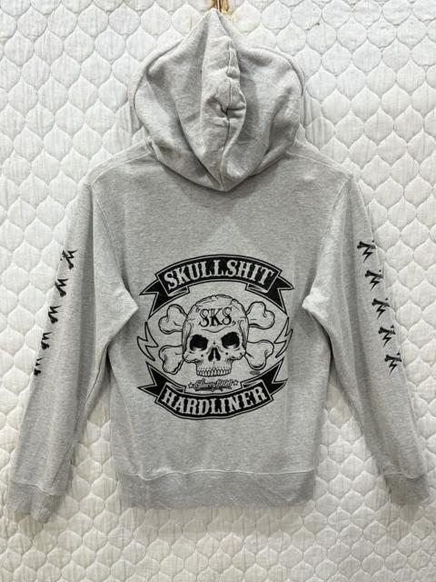 Japanese Brand - (Rrr). SKULL SHIT HYPEBEAST ZIPPER HOODIE SWEATER