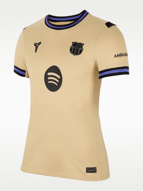 Nike Frenkie de Jong Barcelona 2025/26 Stadium Away Women's Nike Dri-FIT Soccer Jersey