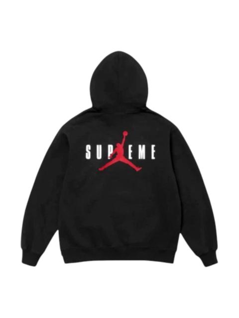 Jordan Air Jordan x Supreme Hooded Sweatshirt 'Black' HF0836-010