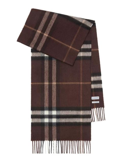 Burberry Classic Check Cashmere Scarf