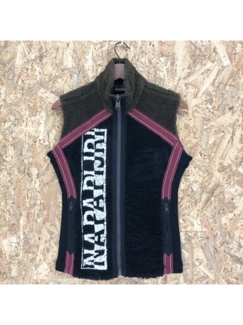 Other Designers Vintage - Vintage Napapijri Faux Fur Vest