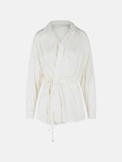 Isabel Marant 'KEREN' DRESS IN WHITE MODAL BLEND