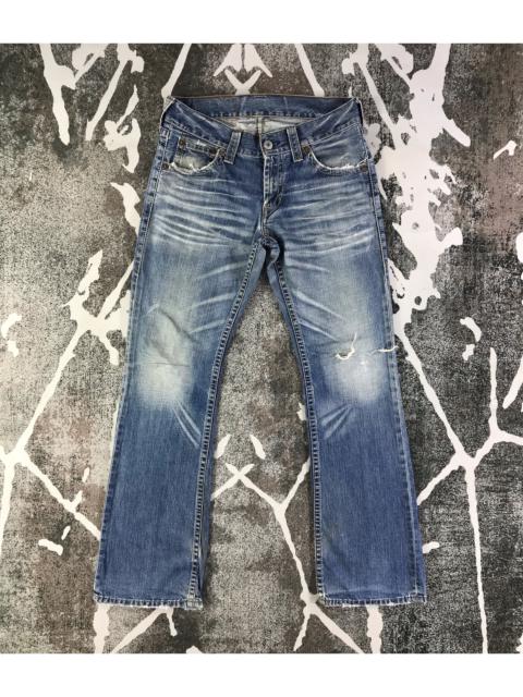 Other Designers Vintage - Vintage Levis 507 Jeans Distressed Flare Denim KJ1715