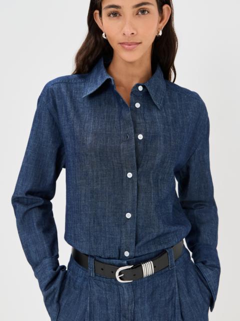 Another Tomorrow Chambray Shirt